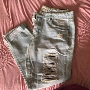Forever 21 Distressed jeans